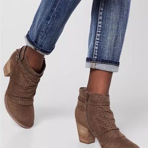 Lola Perforated Ankle Boot Size 9